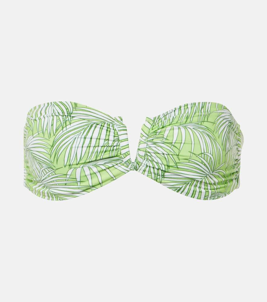 melissa odabash alba printed bandeau bikini top