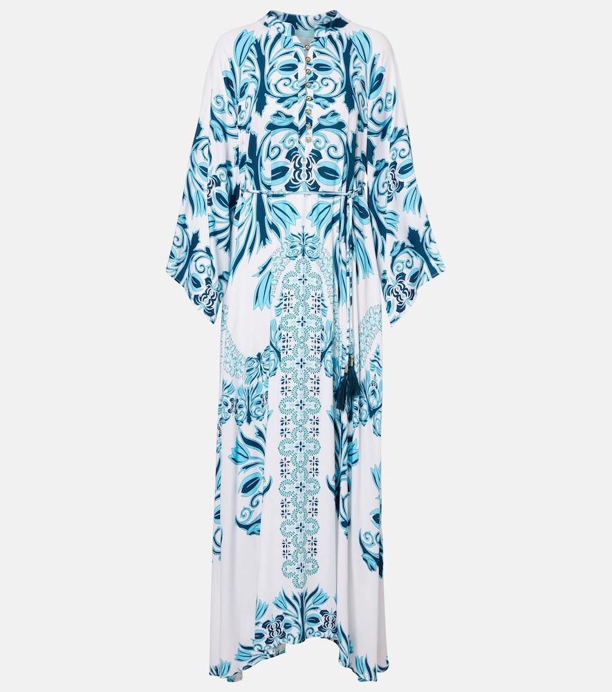 melissa odabash amity printed kaftan