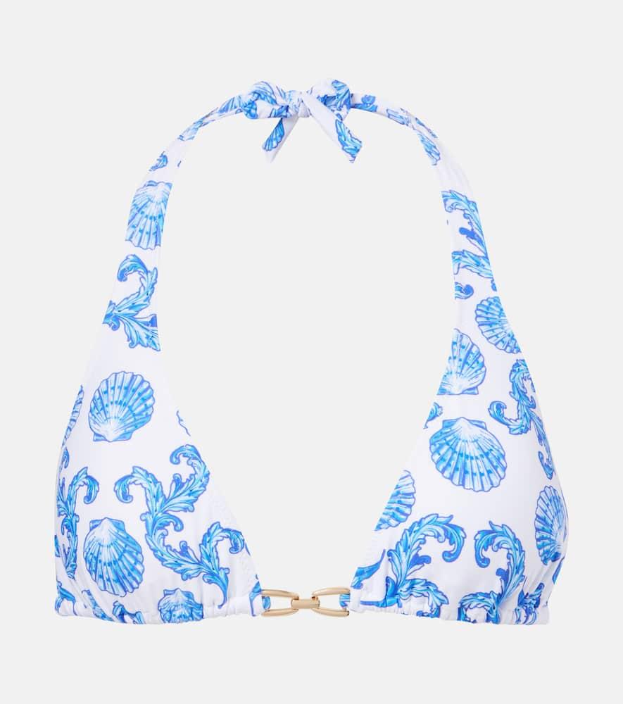 melissa odabash bahamas printed bikini top