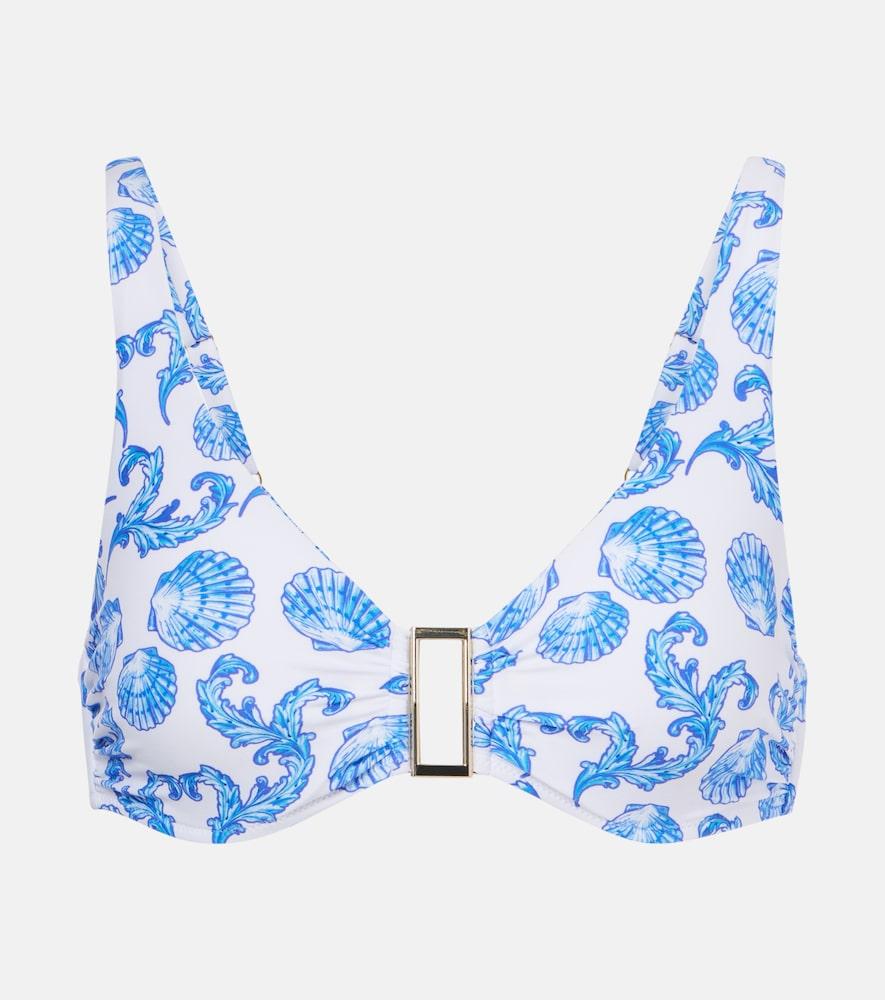 melissa odabash bel air printed bikini top