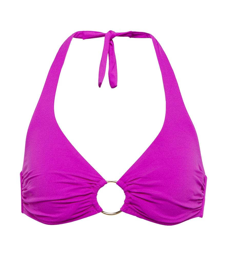 melissa odabash brussels halterneck bikini top