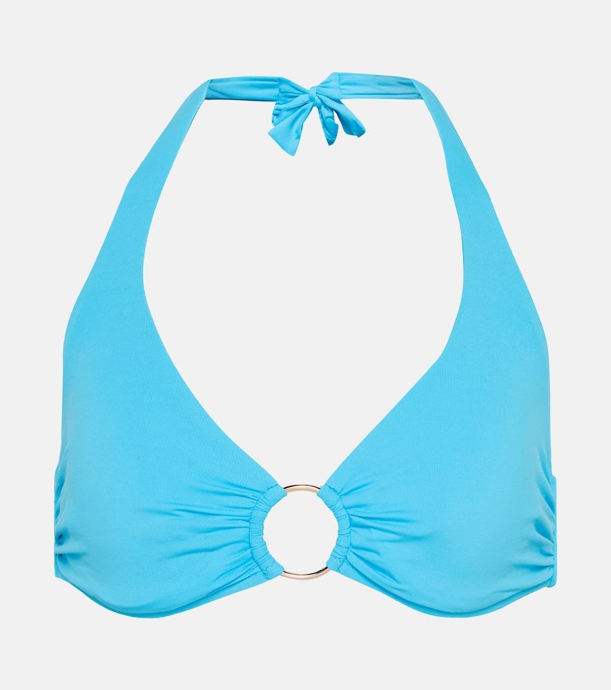 melissa odabash brussels halterneck bikini top
