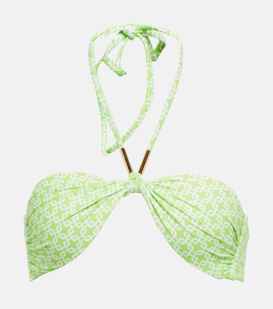 melissa odabash canary halterneck bikini top