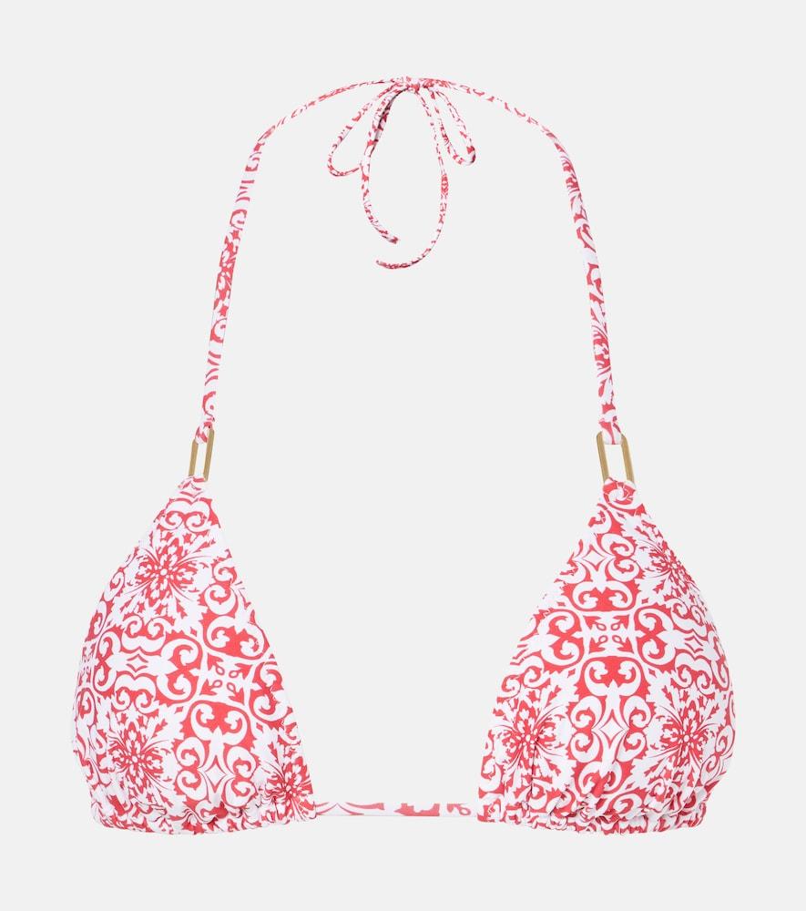 melissa odabash cancun floral bikini top