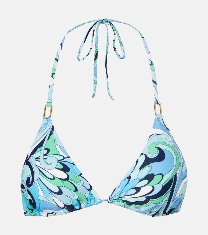 melissa odabash cancun printed bikini top