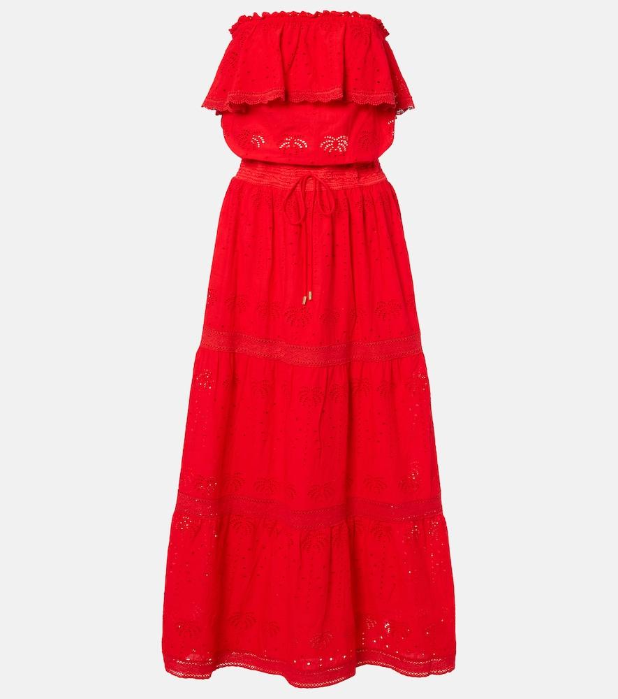 melissa odabash caroline broderie anglaise cotton midi dress