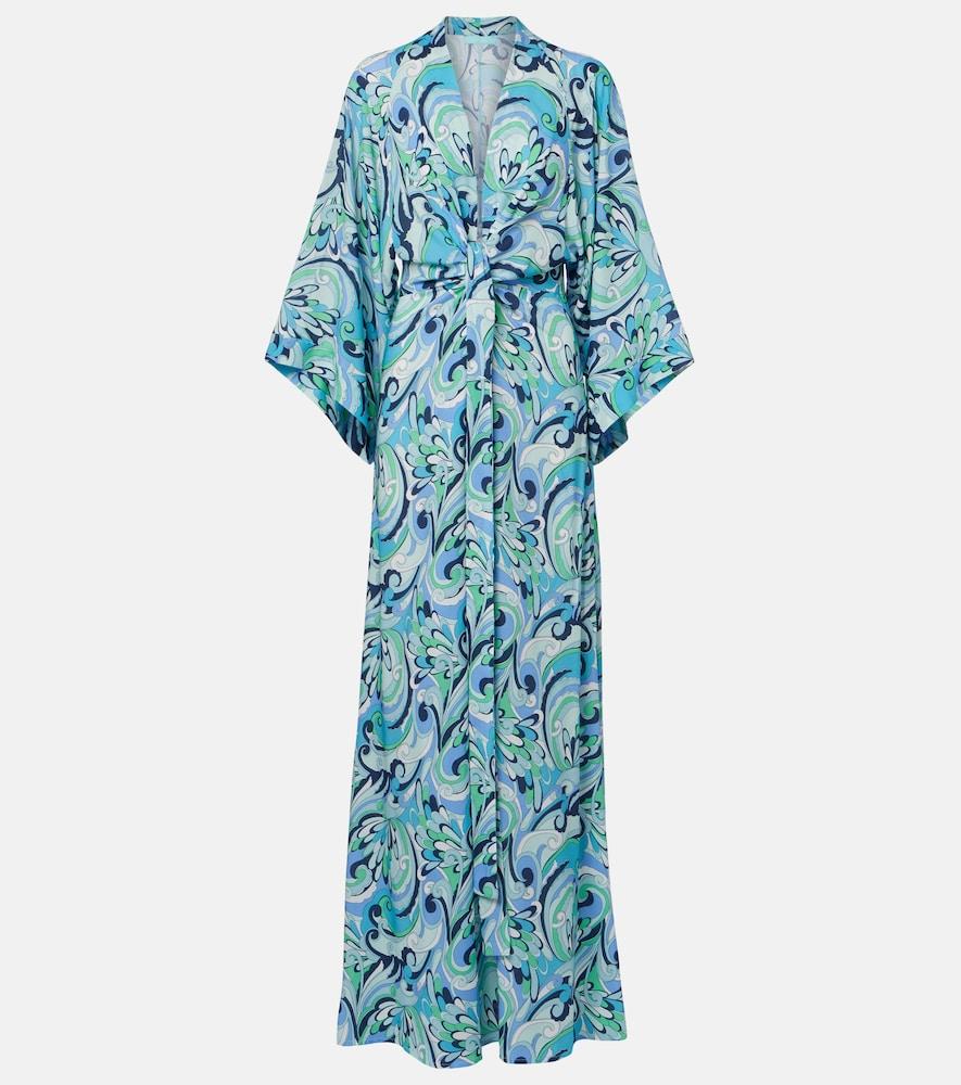 melissa odabash eloise printed maxi dress