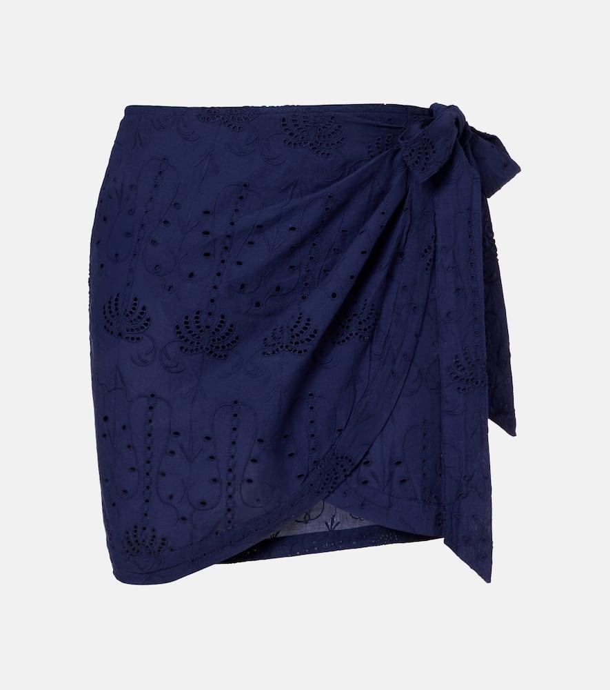 melissa odabash embroidered cotton beach cover