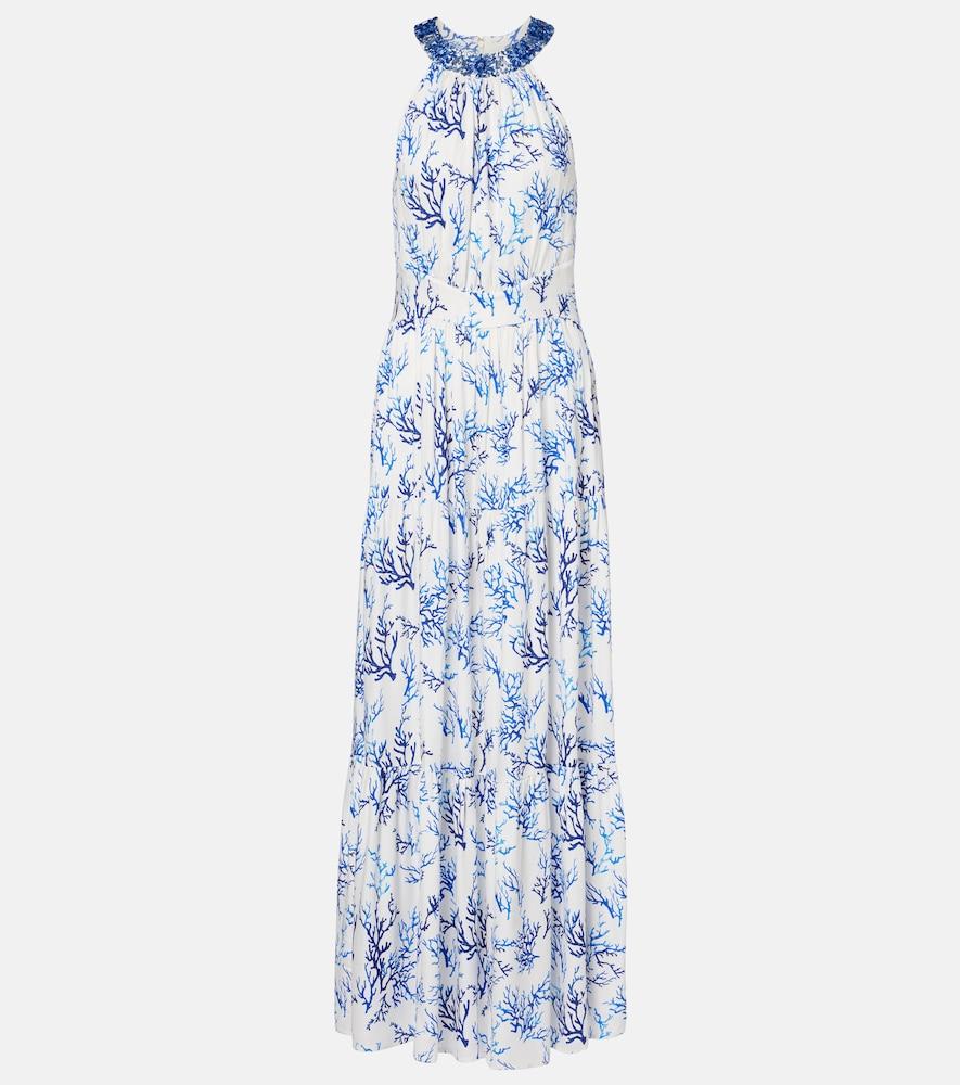 melissa odabash isadora beaded maxi dress