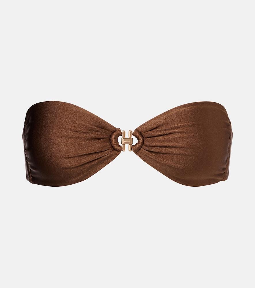 melissa odabash istanbul bandeau bikini top