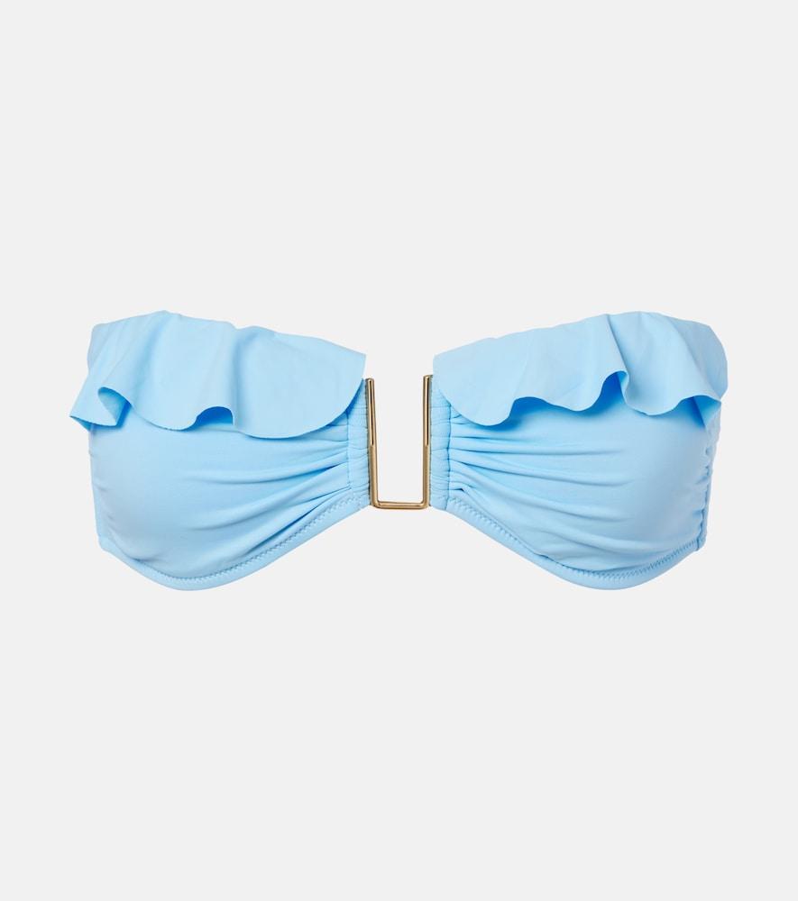 melissa odabash maine ruffled bikini top