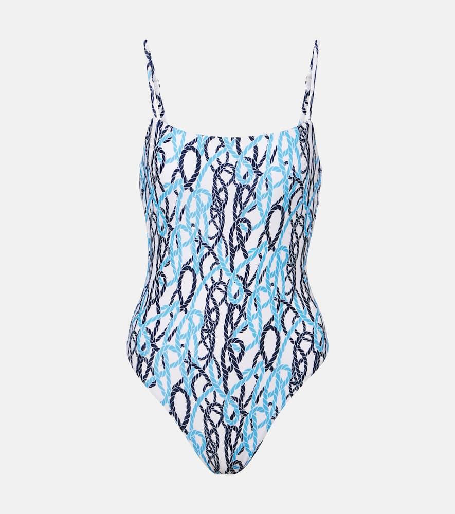 melissa odabash maui striped swimsuit
