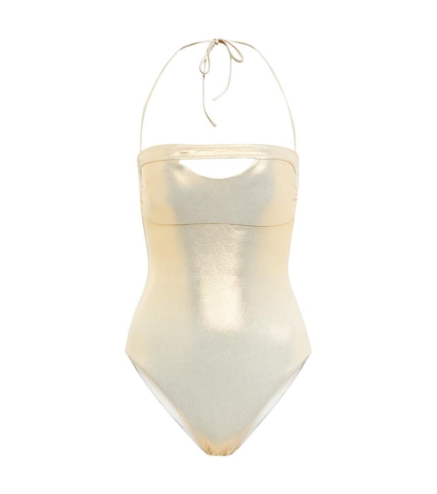 melissa odabash nantes halterneck swimsuit