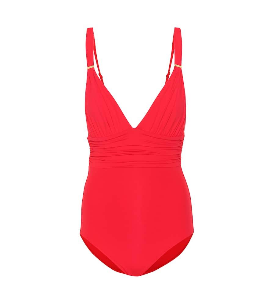 melissa odabash panarea ruched swimsuit