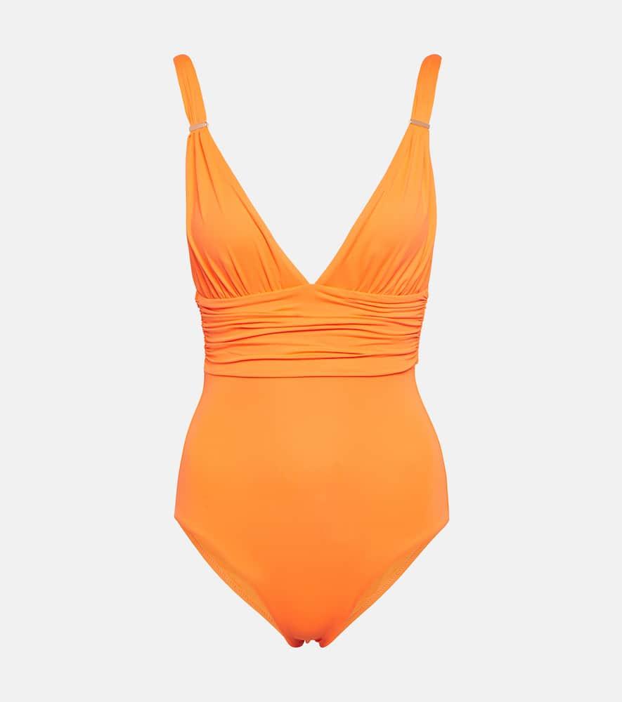 melissa odabash panarea ruched swimsuit