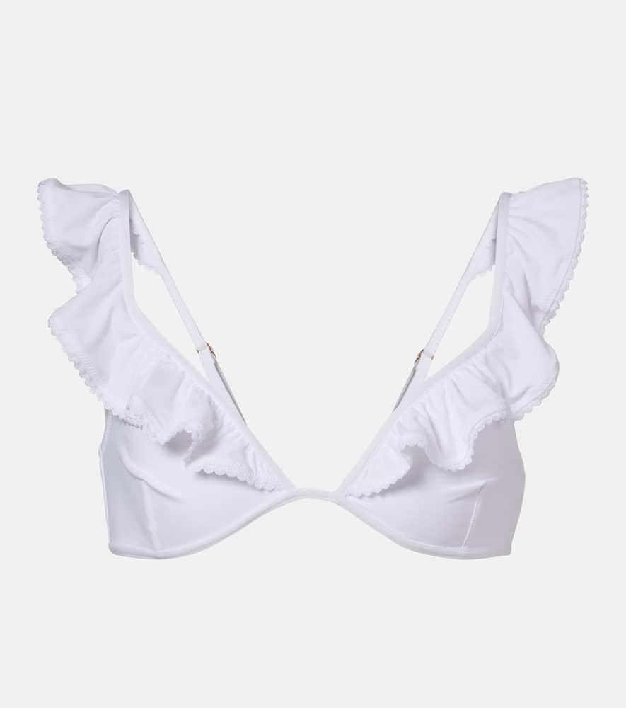 melissa odabash pompano ruffled bikini top