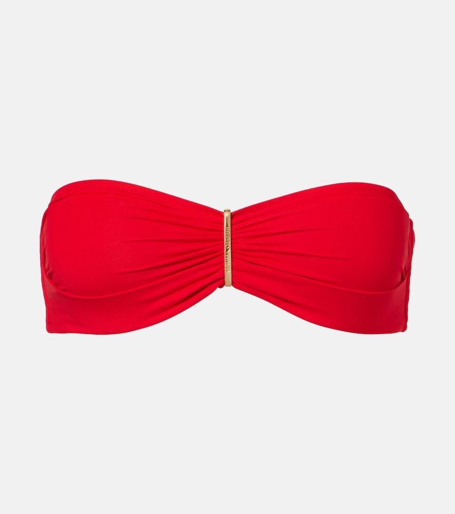 melissa odabash positano bandeau bikini top