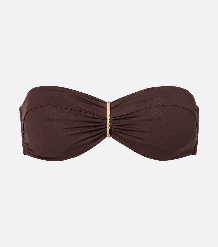 melissa odabash positano bandeau bikini top