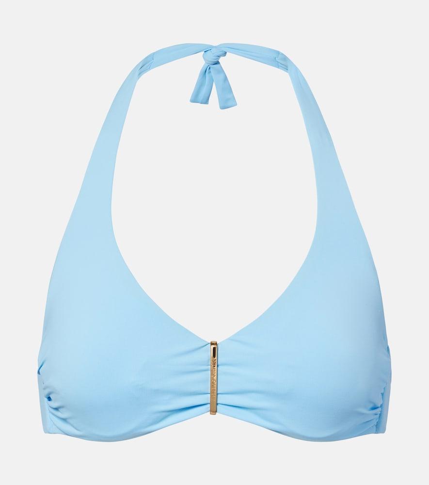 melissa odabash provence halterneck bikini top