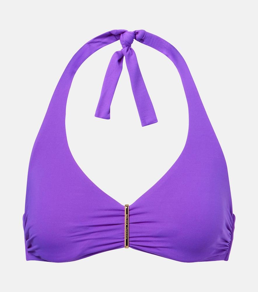 melissa odabash provence halterneck bikini top