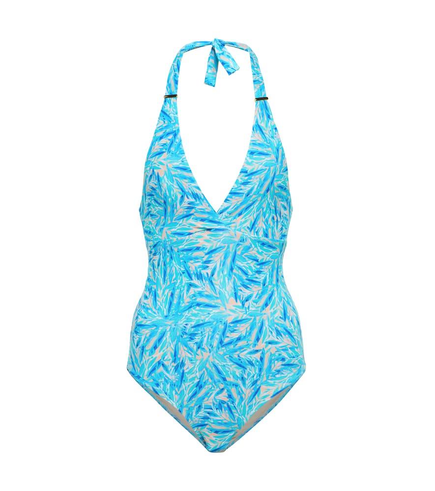 melissa odabash rimini halterneck swimsuit