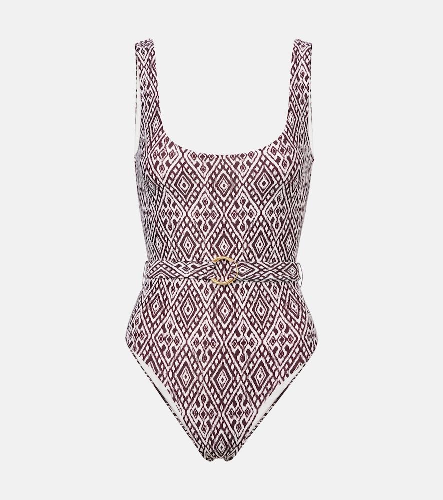 melissa odabash rio belted swimsuit
