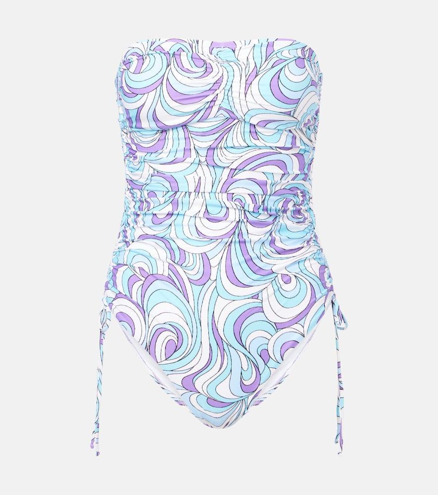 melissa odabash sydney strapless shoulder swimsuit