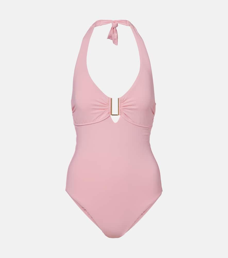 melissa odabash tampa halterneck swimsuit