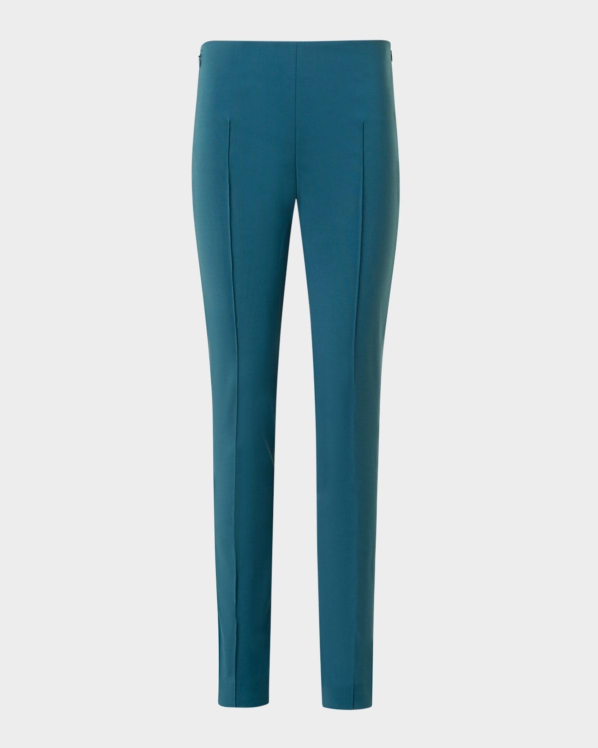 melissa slim pintuck pants