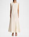 mellie open-back sleeveless a-line maxi dress