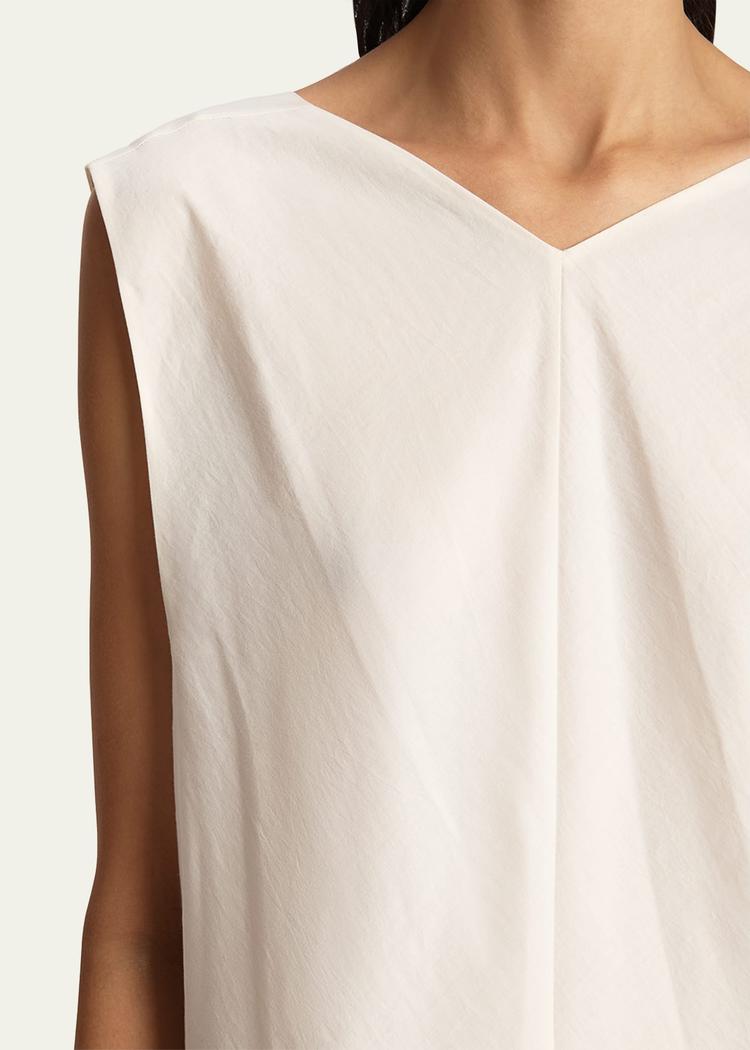 mellie open-back sleeveless a-line maxi dress