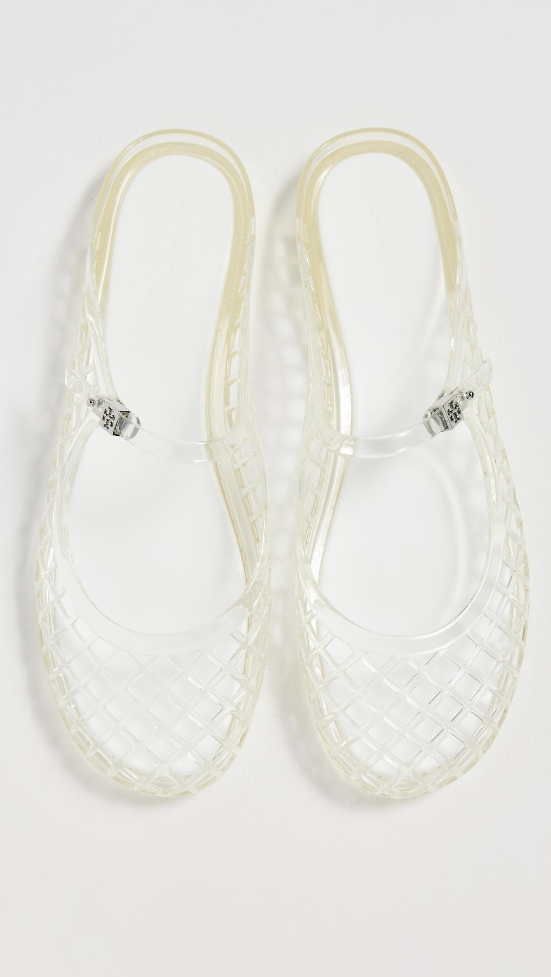 mellow mary jane jelly flats