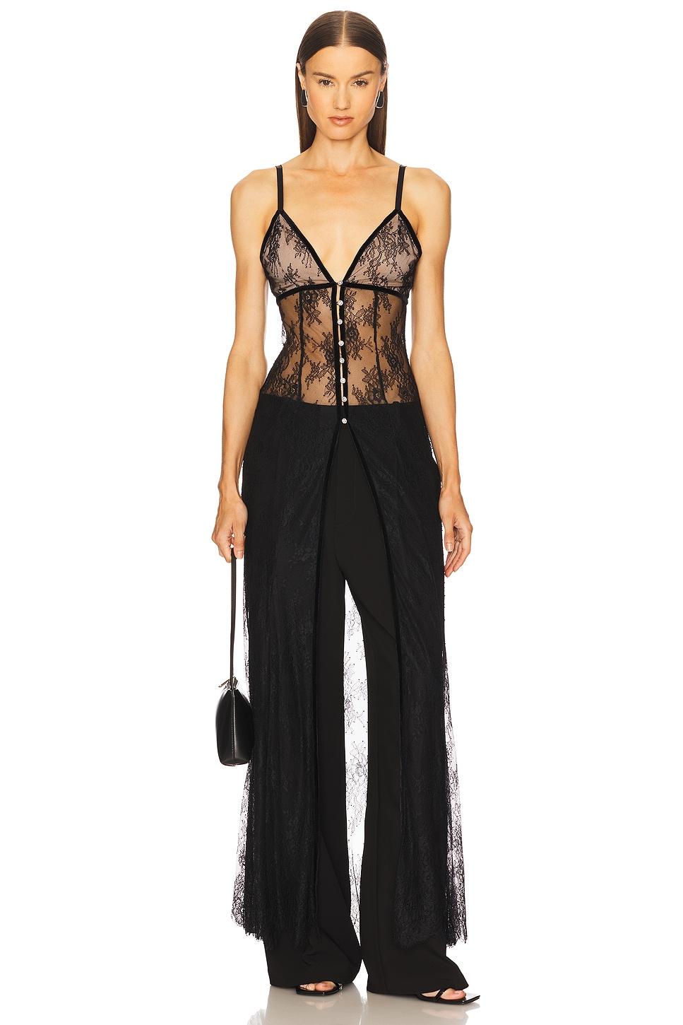 melodie lace maxi top