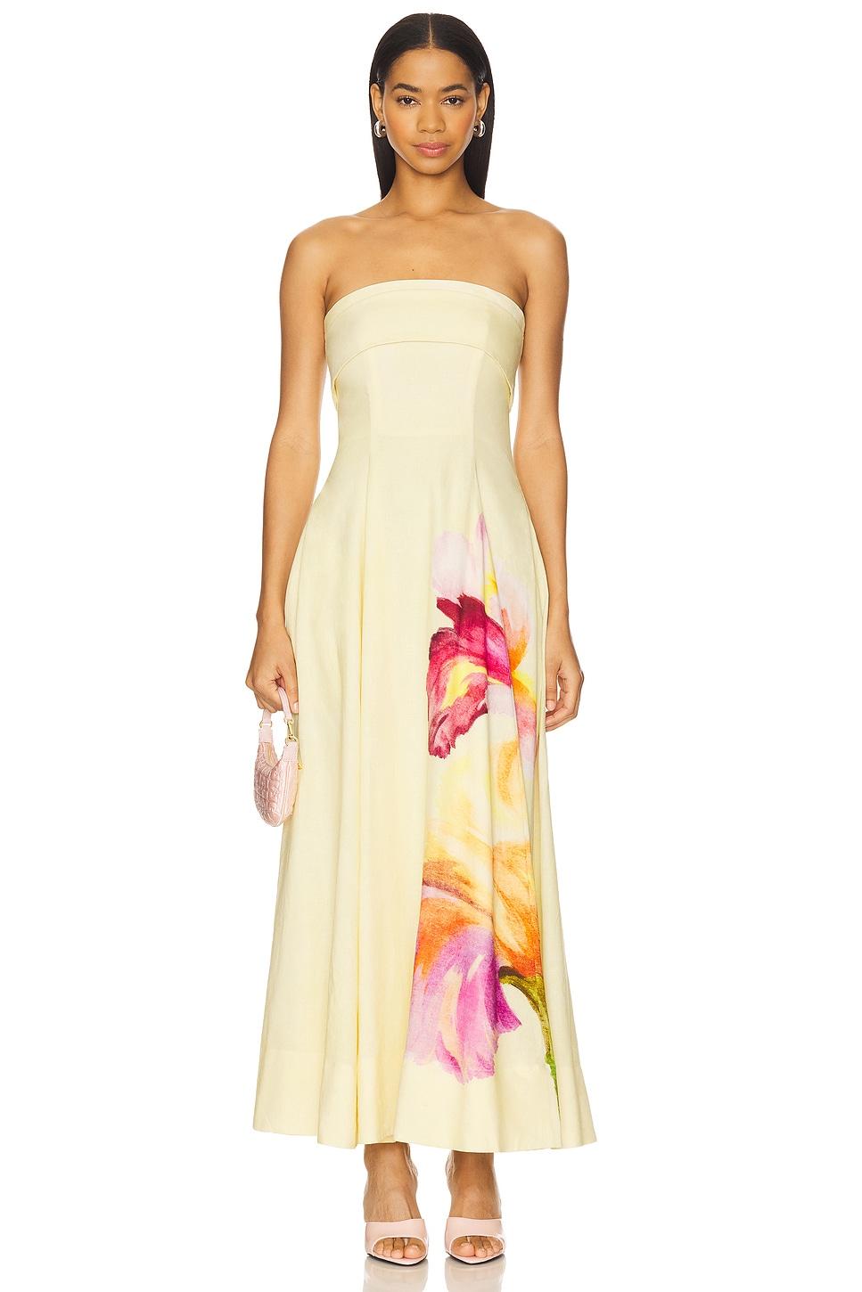 melody corset midi dress