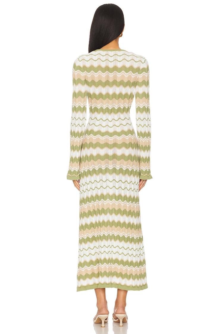 melody knit midi dress