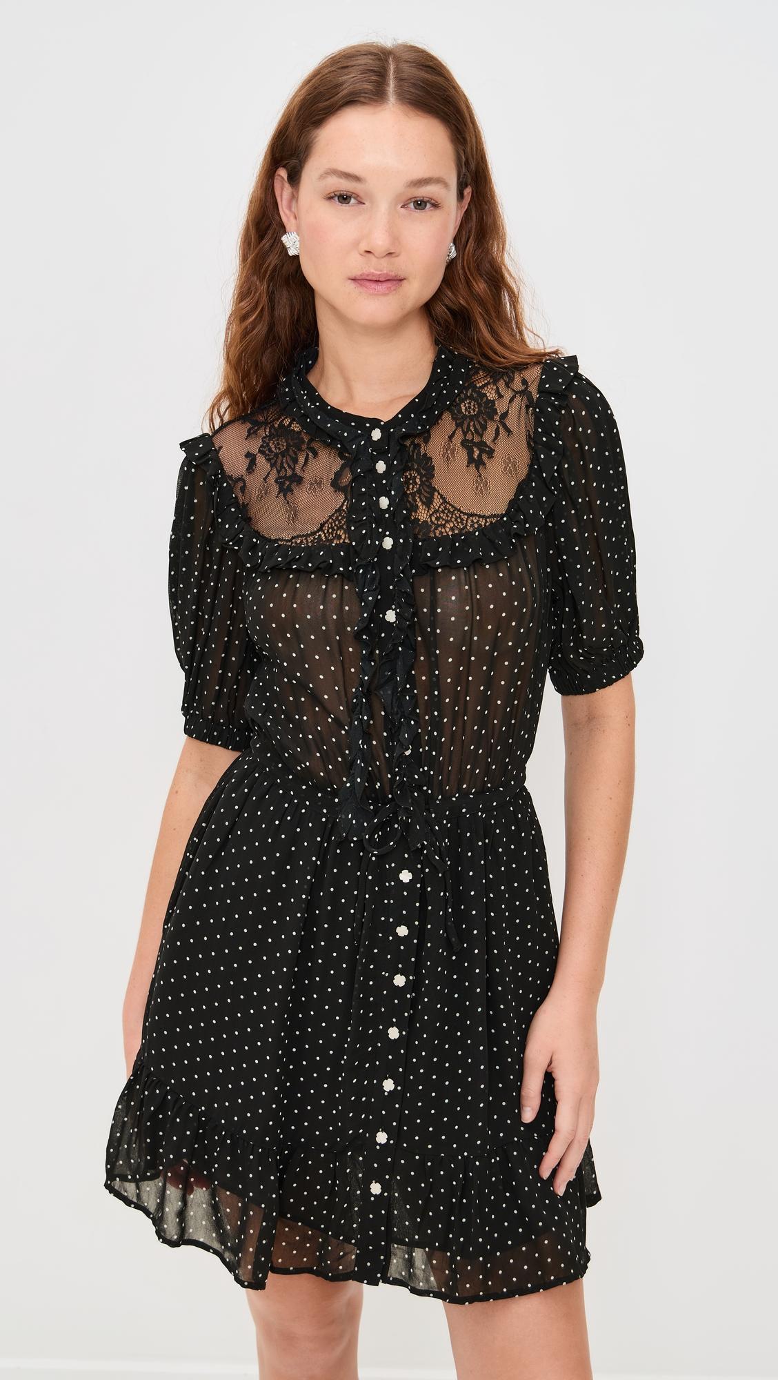 melody polka dot dress