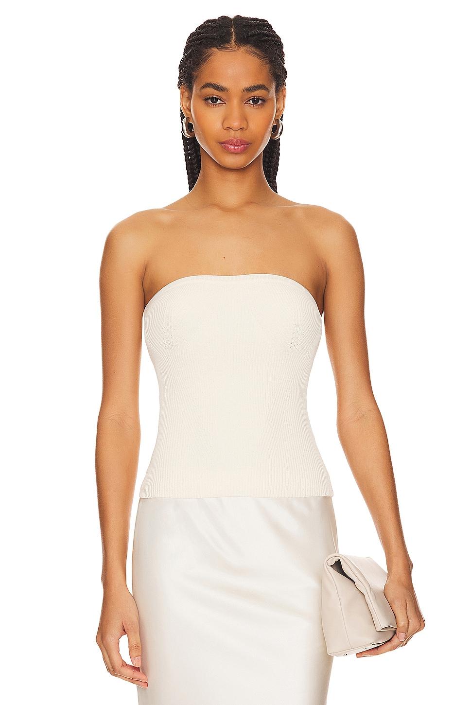 melora knit tube top