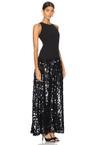 memphis crepe sequin dress