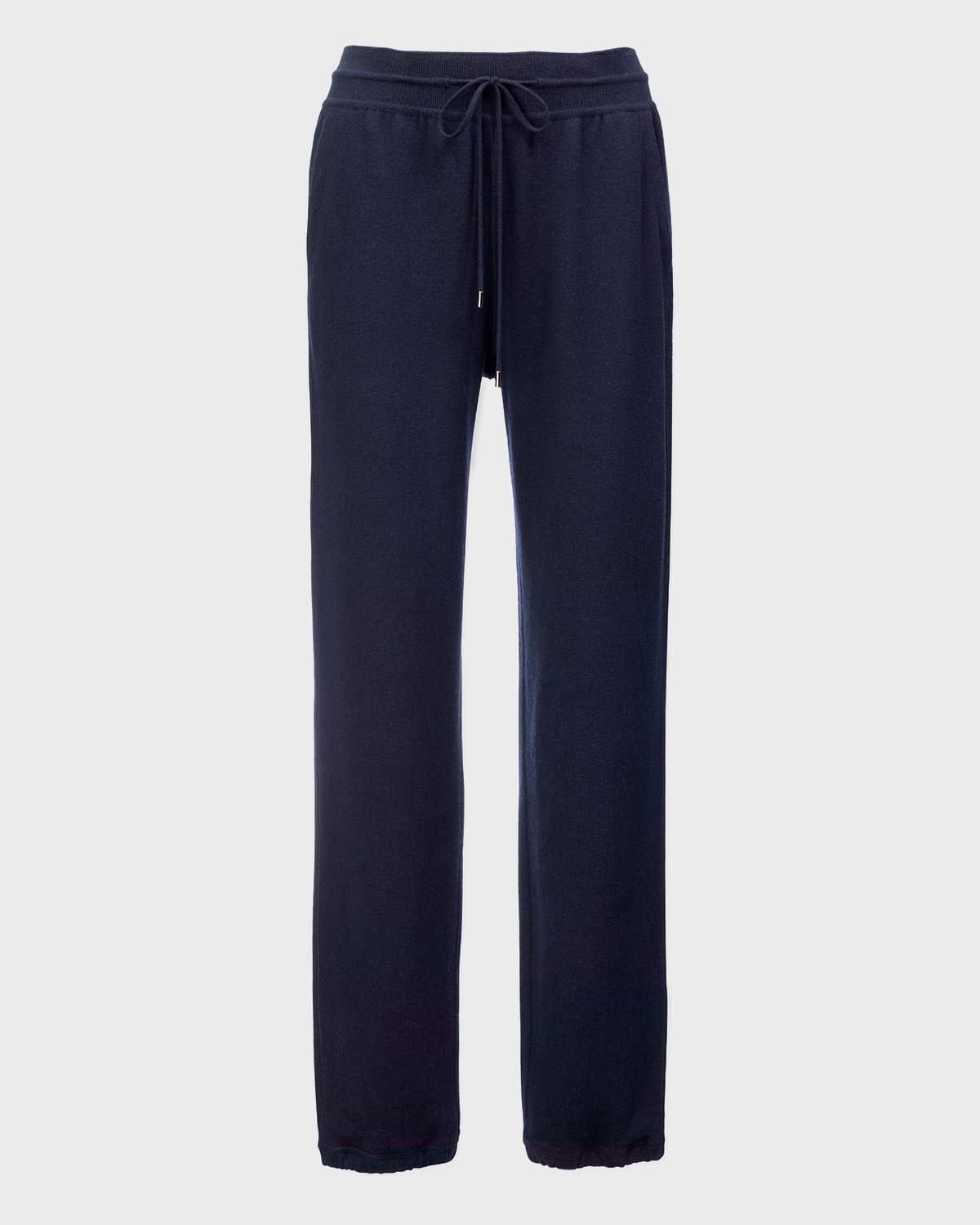 merano cashmere drawstring jogger pants