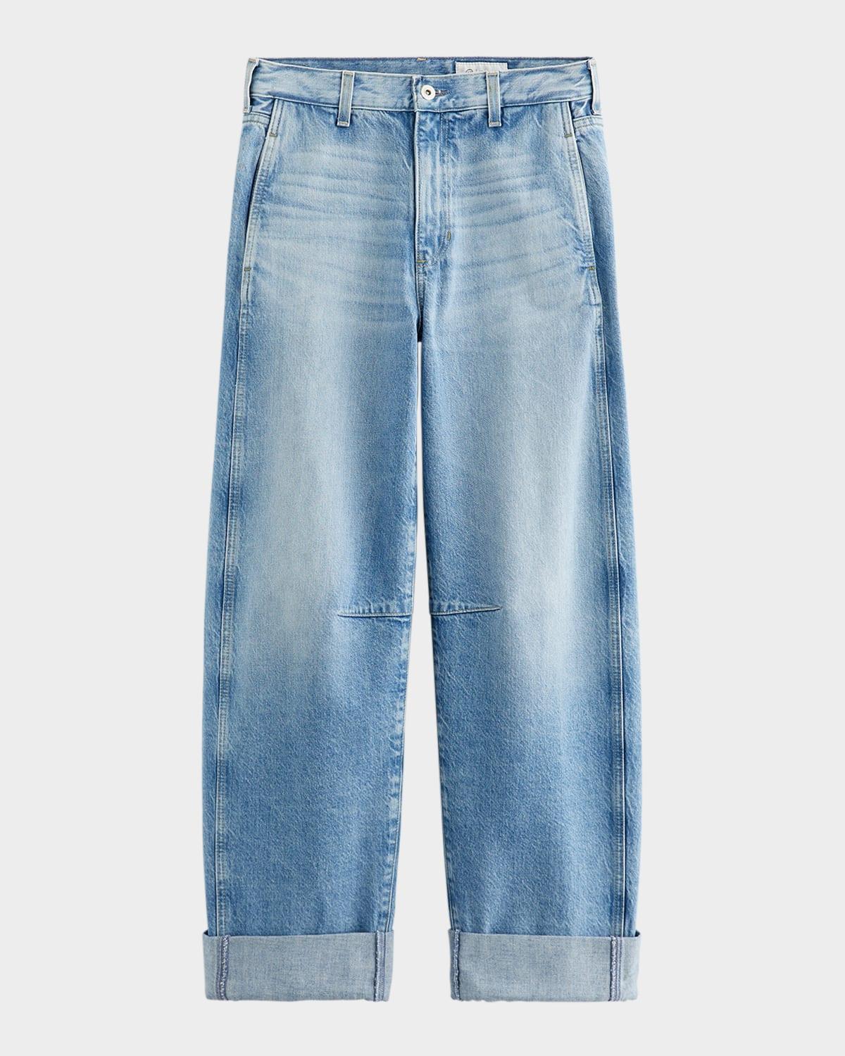 mercer cuffed jeans
