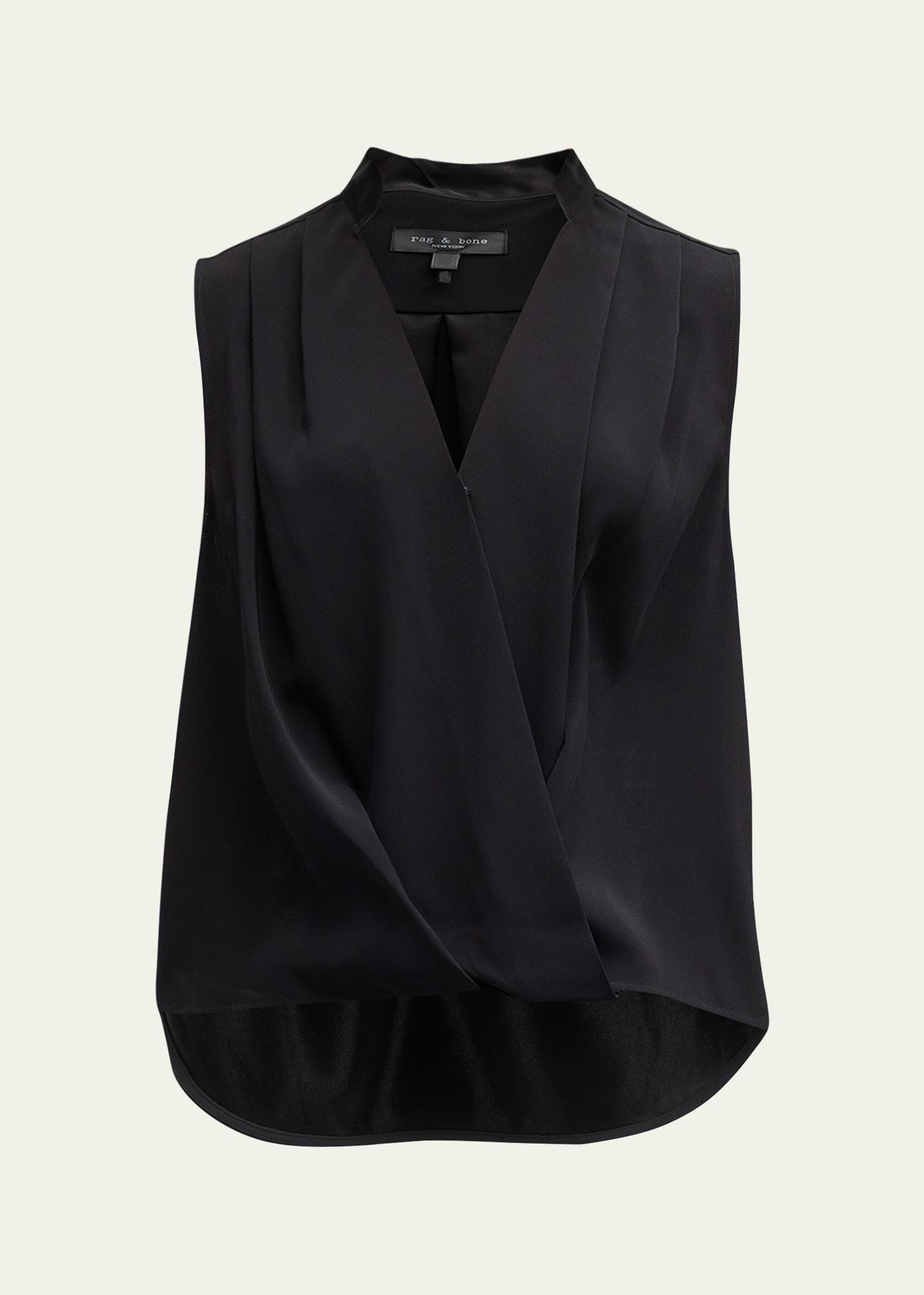 meredith draped tank top