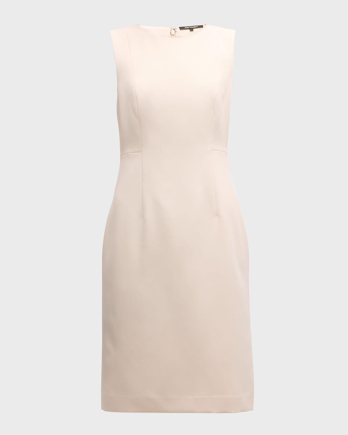 meridian sleeveless a-line dress