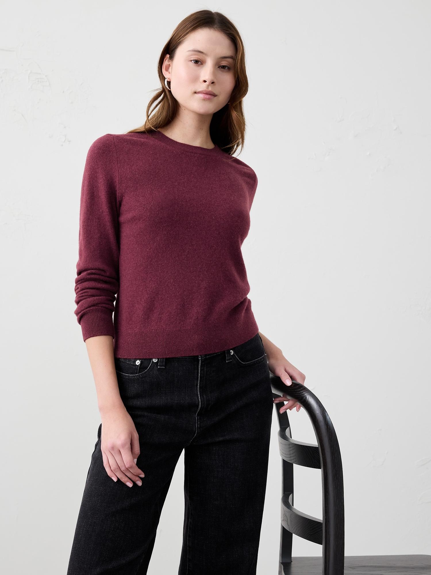merino-cashmere blend sweater