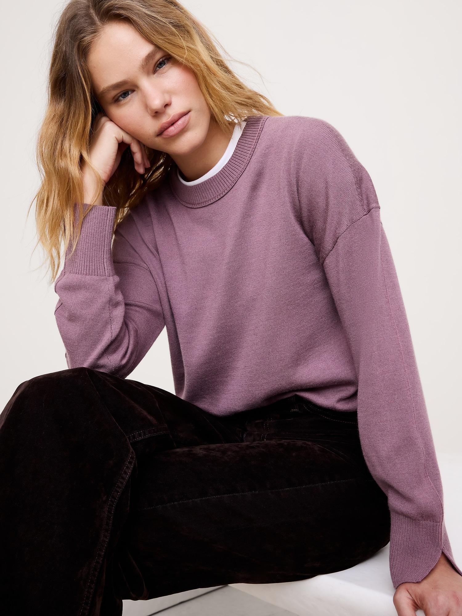 merino crew-neck sweater