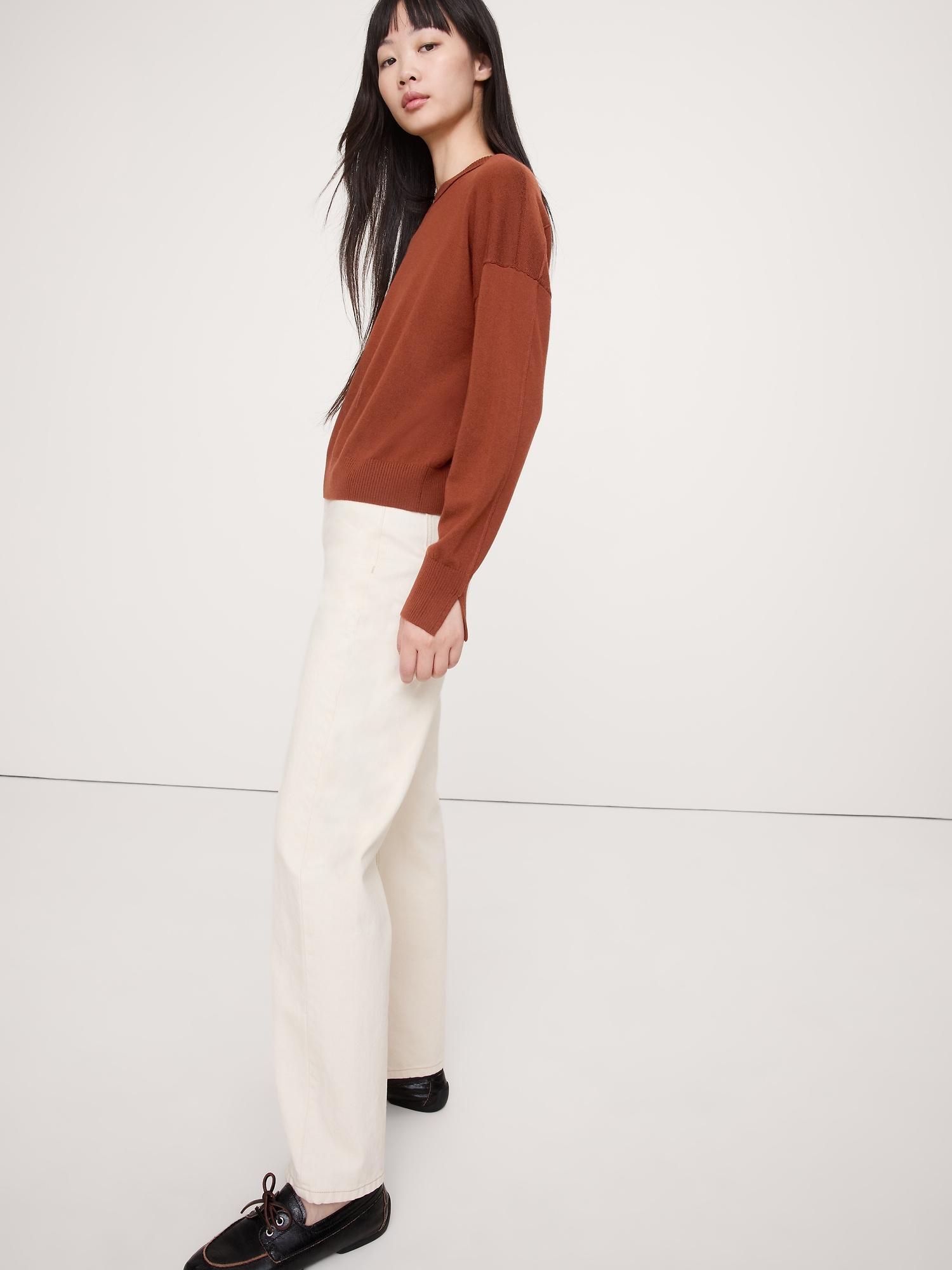 merino crew-neck sweater