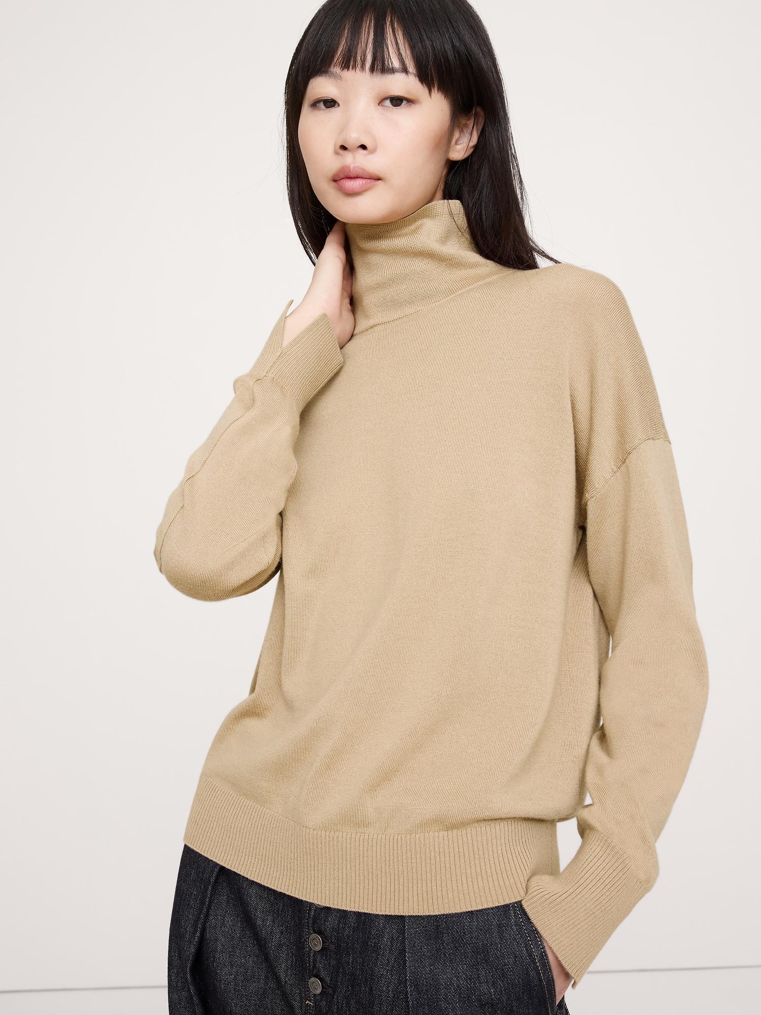 merino turtleneck sweater
