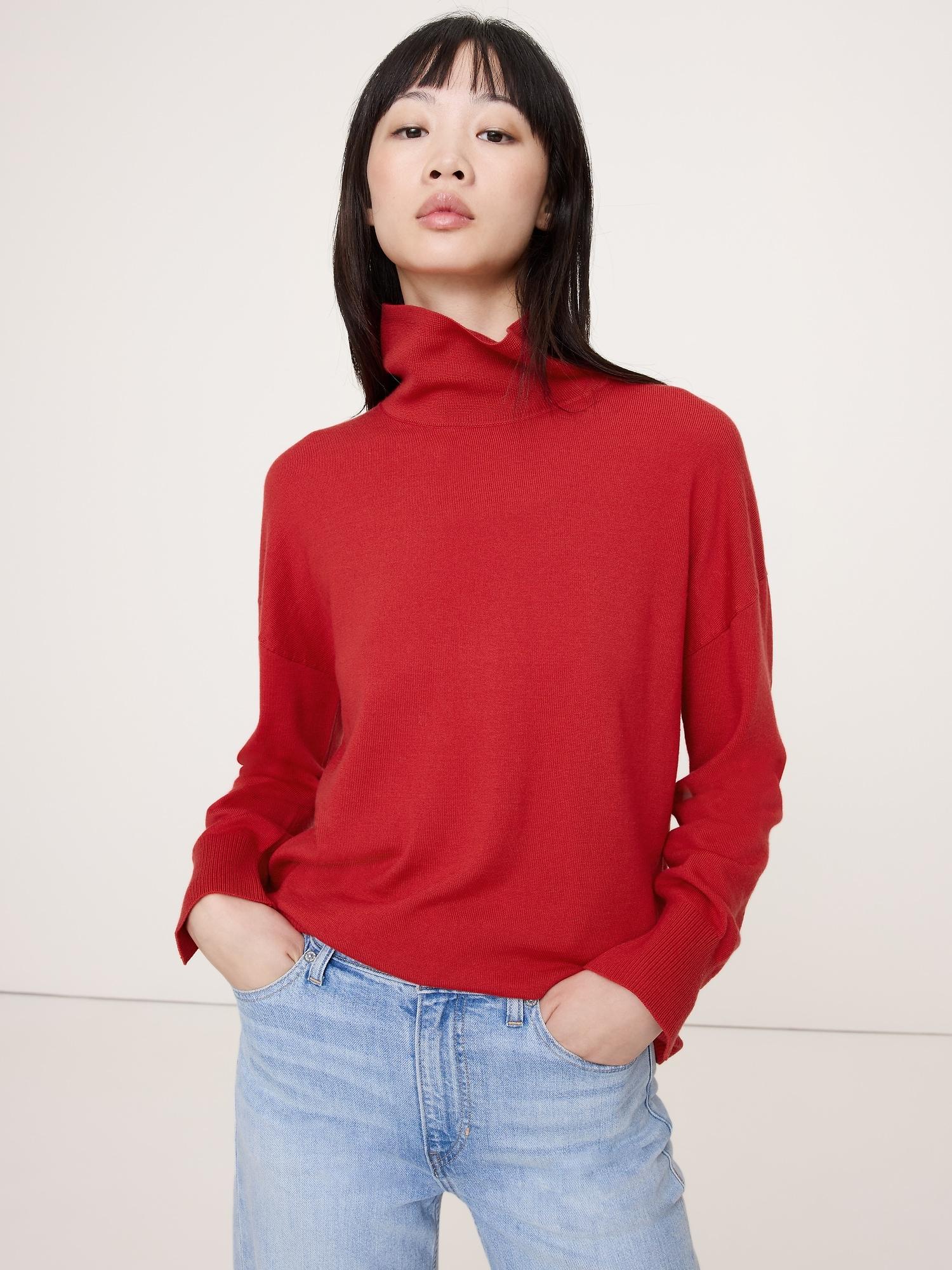 merino turtleneck sweater
