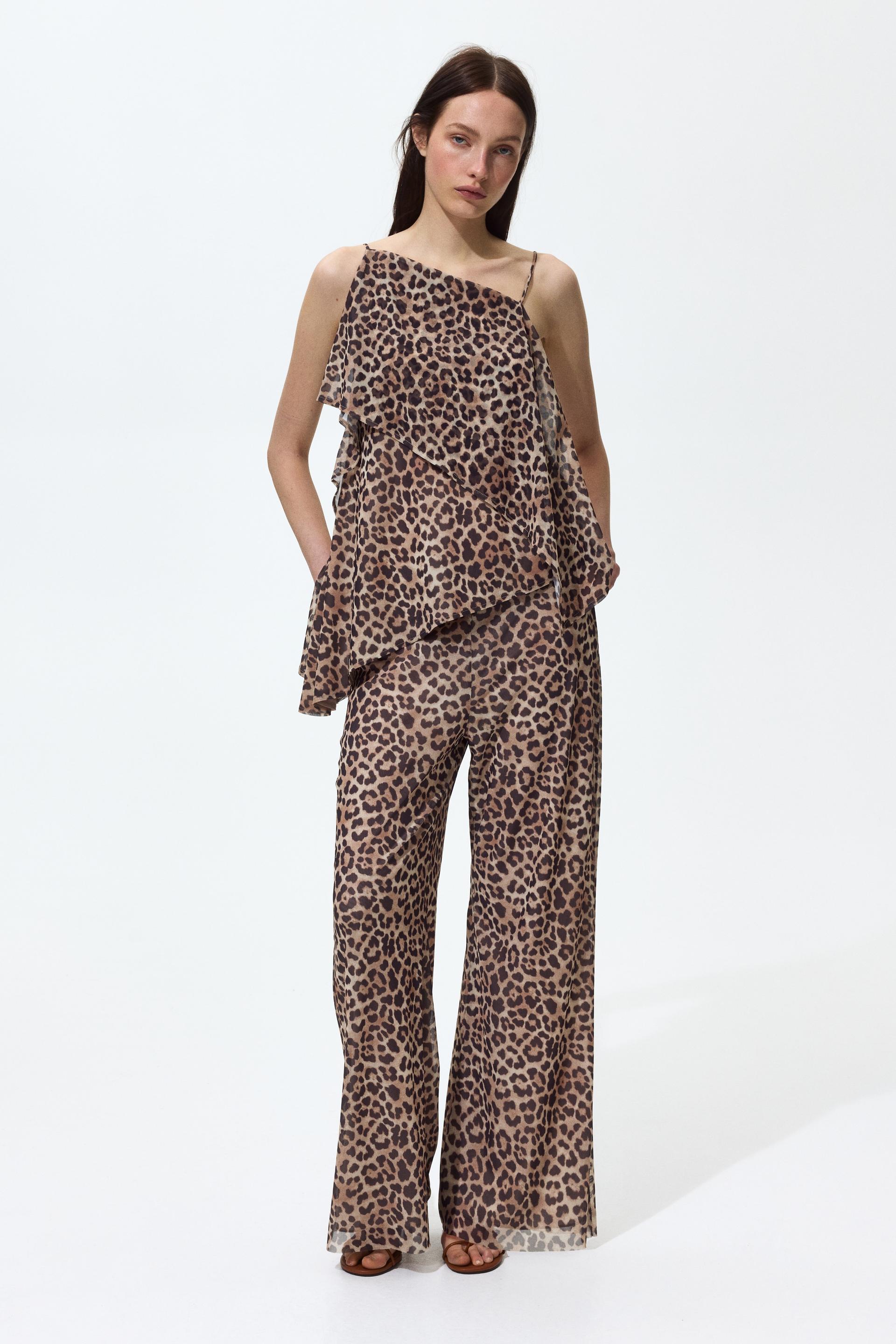 mesh pull-on pants