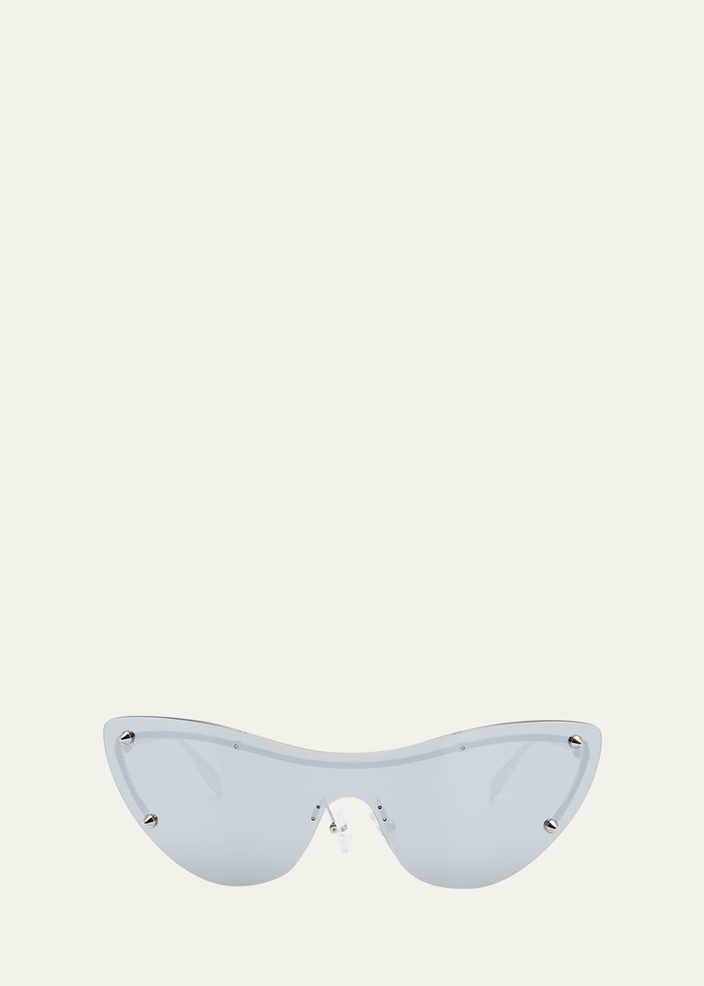 metal cat-eye sunglasses
