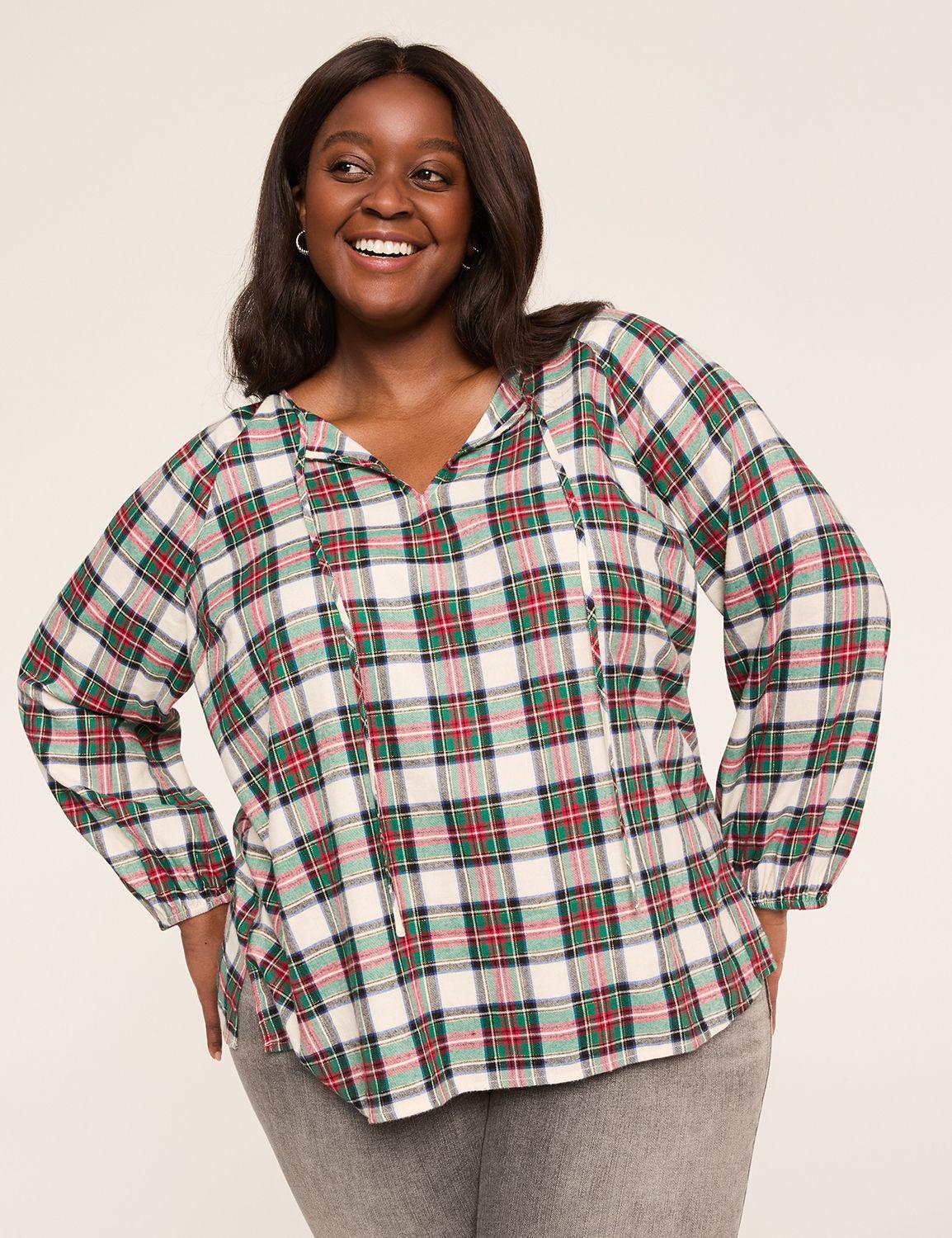 metallic-shimmer bracelet-sleeve split-neck top